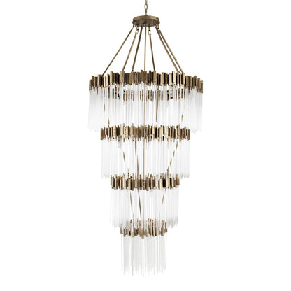 Varaluz Matrix 30 Light 40" Wide Waterfall Chandelier