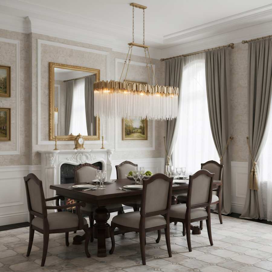 Varaluz Matrix 10 Light 60" Wide Linear Chandelier