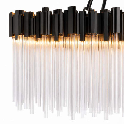 Varaluz Matrix 10 Light 60" Wide Linear Chandelier
