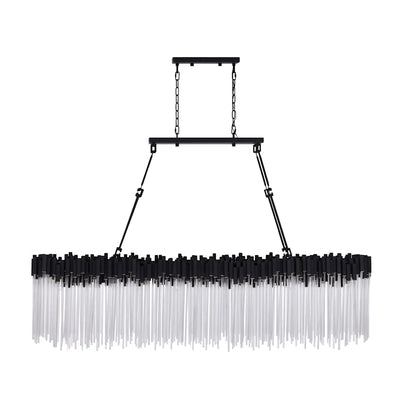 Varaluz Matrix 12 Light 72" Wide Linear Chandelier