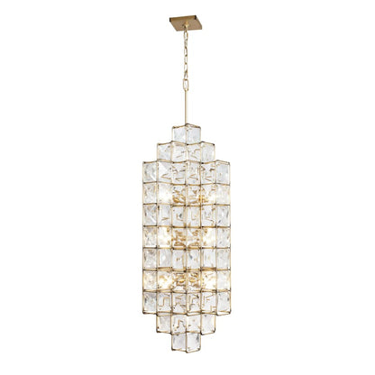 Varaluz Cubic 14 Light 19" Wide Crystal Chandelier