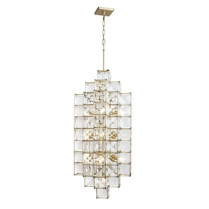 Varaluz Cubic 14 Light 19" Wide Crystal Chandelier