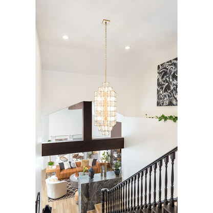 Varaluz Cubic 14 Light 19" Wide Crystal Chandelier