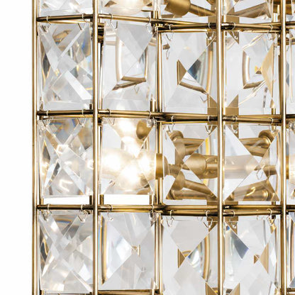 Varaluz Cubic 14 Light 19" Wide Crystal Chandelier