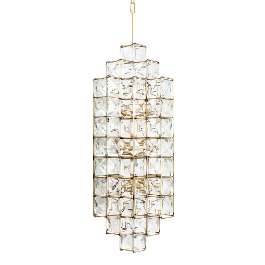 Varaluz Cubic 14 Light 19" Wide Crystal Chandelier
