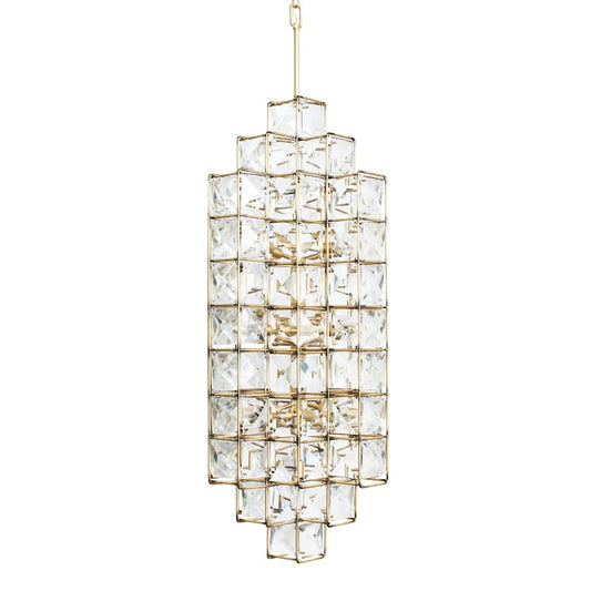 Varaluz Cubic 14 Light 19" Wide Crystal Chandelier