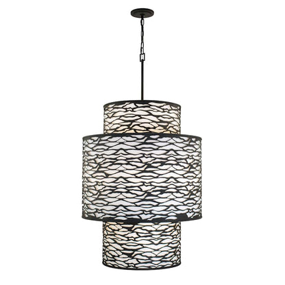 Varaluz Kato 16 Light 32" Wide Waterfall Chandelier