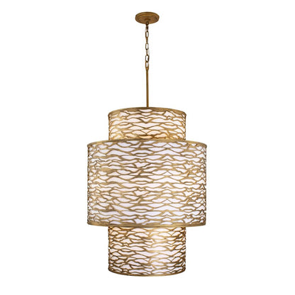 Varaluz Kato 16 Light 32" Wide Waterfall Chandelier