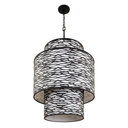 Varaluz Kato 16 Light 32" Wide Waterfall Chandelier