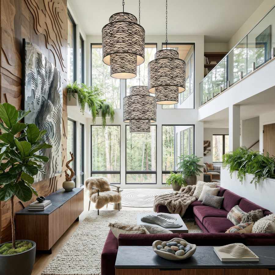 Varaluz Kato 16 Light 32" Wide Waterfall Chandelier