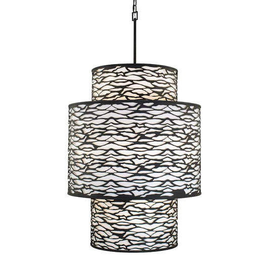 Varaluz Kato 16 Light 32" Wide Waterfall Chandelier