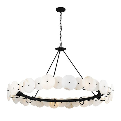 Varaluz Cosmos 9 Light 48" Wide Ring Chandelier