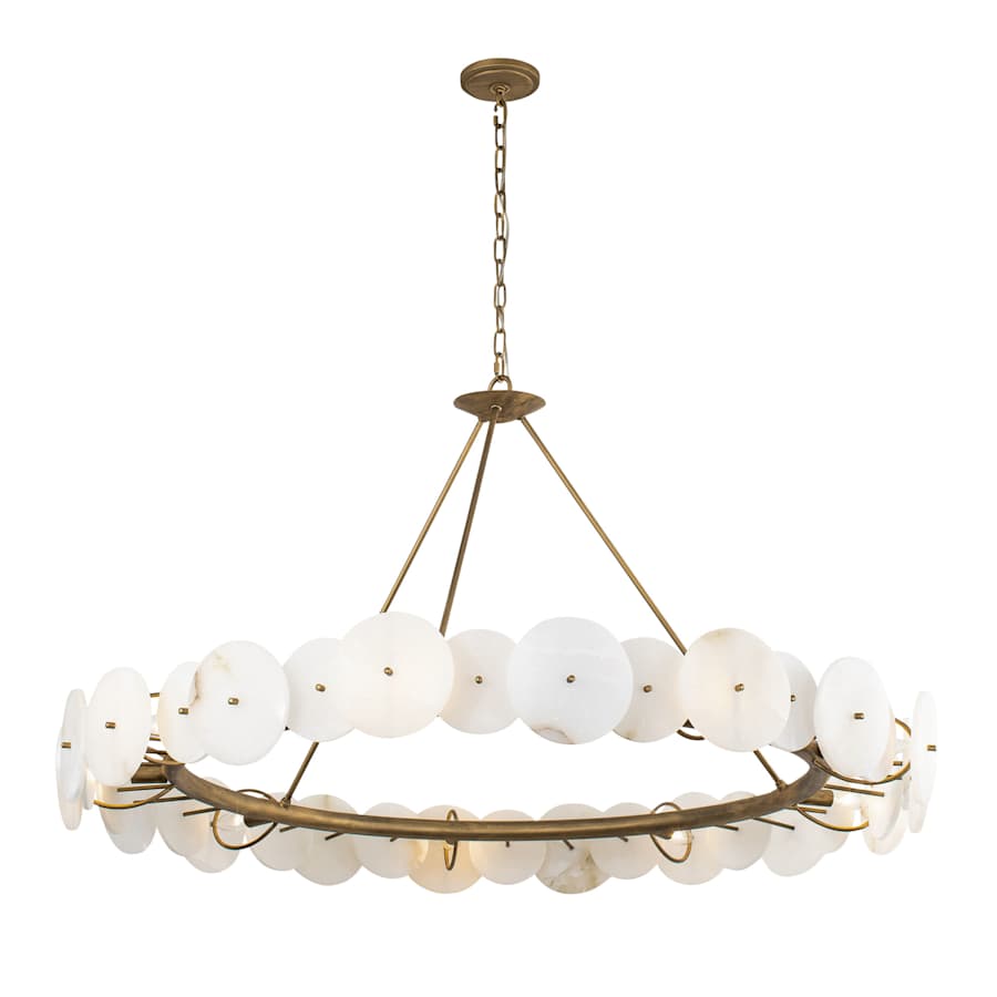 Varaluz Cosmos 9 Light 48" Wide Ring Chandelier
