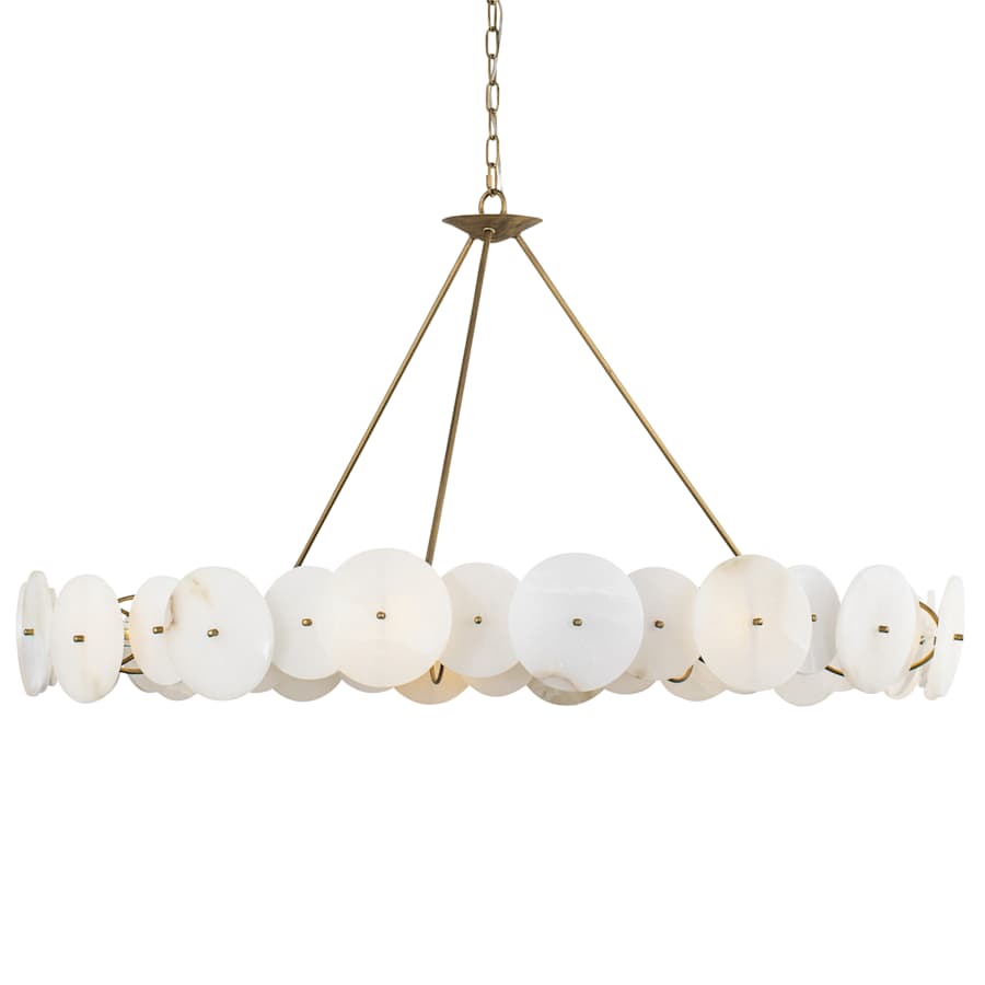 Varaluz Cosmos 9 Light 48" Wide Ring Chandelier