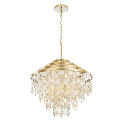 Varaluz Kalani 10 Light 28" Wide Waterfall Chandelier