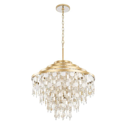 Varaluz Kalani 10 Light 28" Wide Waterfall Chandelier