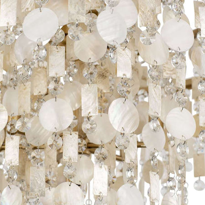 Varaluz Kalani 10 Light 28" Wide Waterfall Chandelier