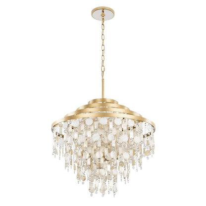 Varaluz Kalani 10 Light 28" Wide Waterfall Chandelier