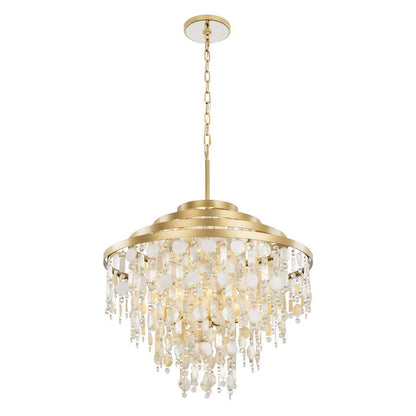 Varaluz Kalani 10 Light 28" Wide Waterfall Chandelier