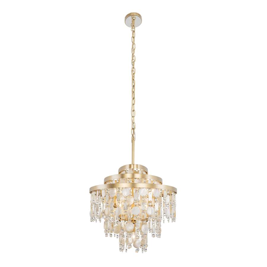 Varaluz Kalani 9 Light 42" Wide Linear Pendant