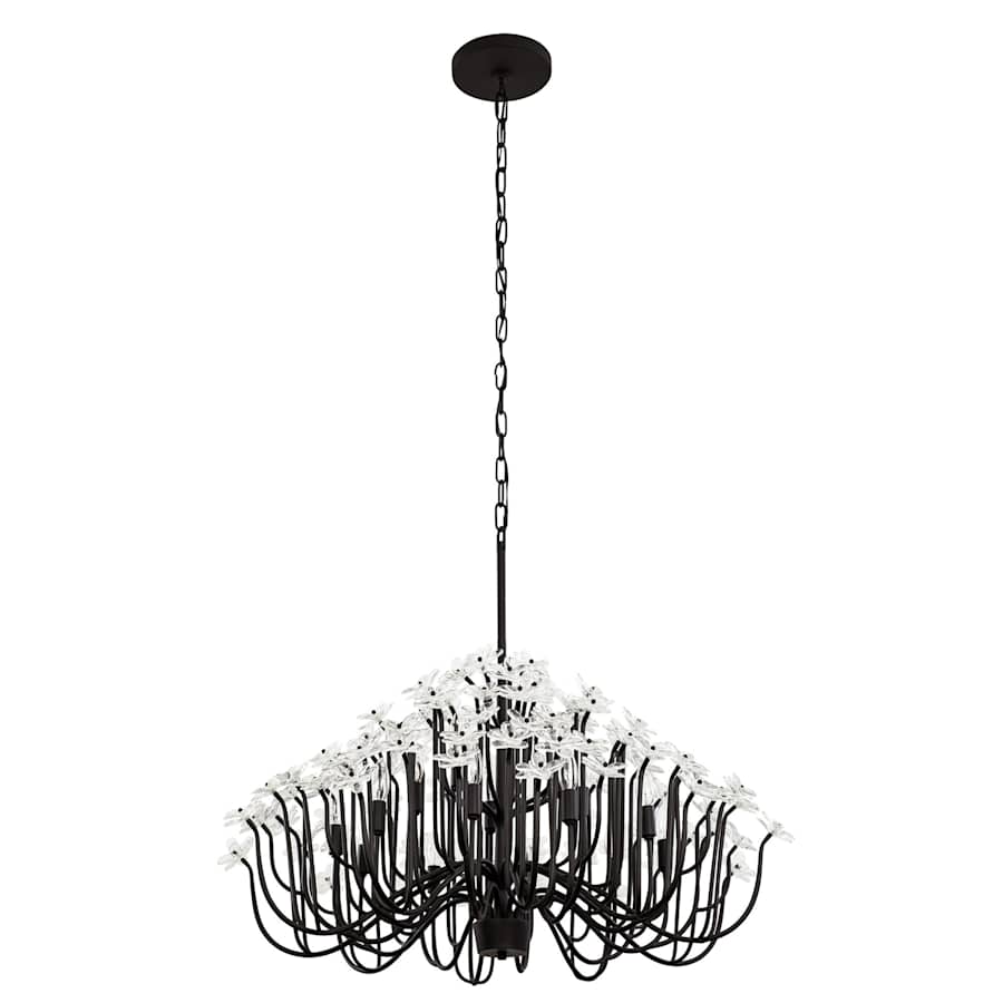 Varaluz Wildflower 15 Light 40" Wide Candle Style Chandelier