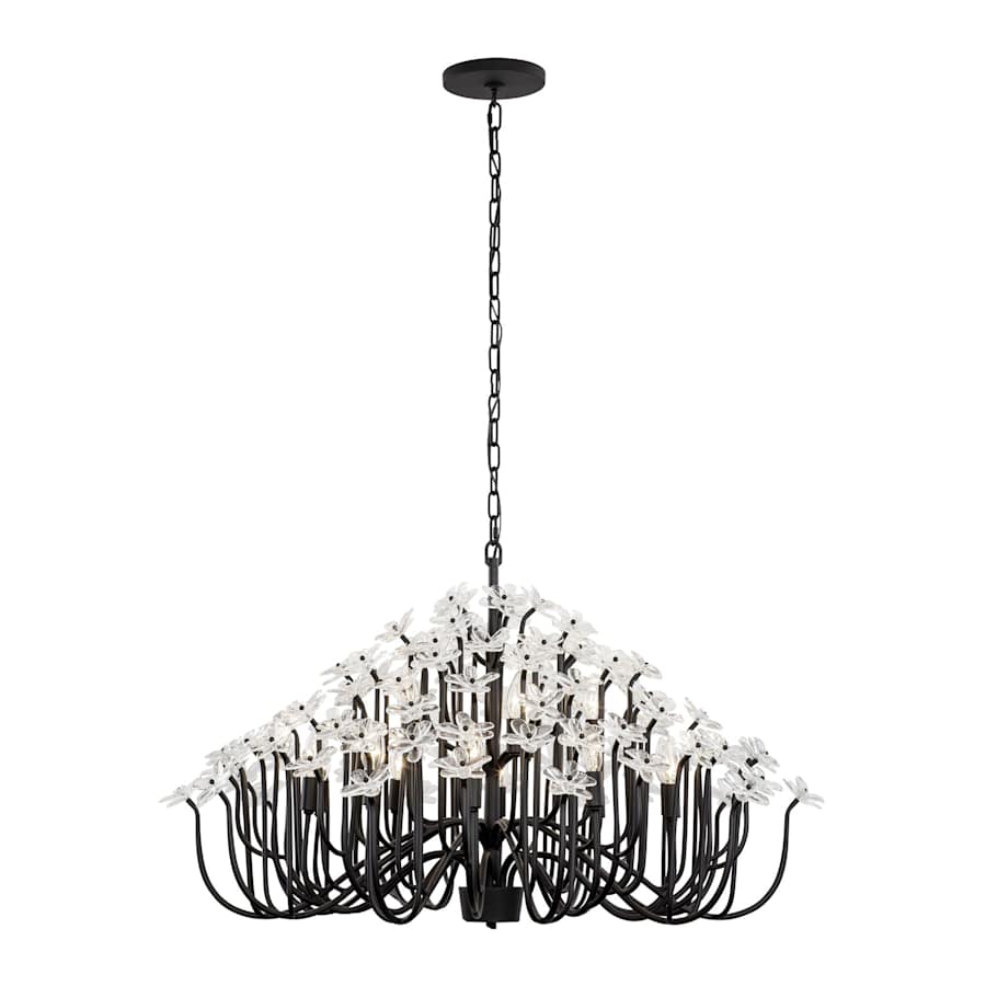 Varaluz Wildflower 15 Light 40" Wide Candle Style Chandelier