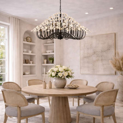 Varaluz Wildflower 15 Light 40" Wide Candle Style Chandelier