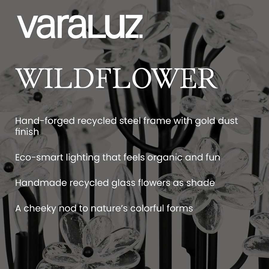 Varaluz Wildflower 15 Light 40" Wide Candle Style Chandelier