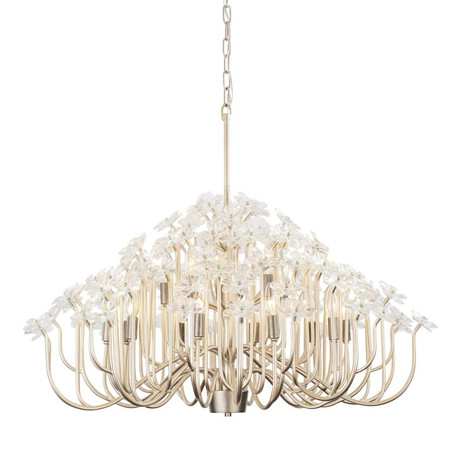 Varaluz Wildflower 15 Light 40" Wide Candle Style Chandelier
