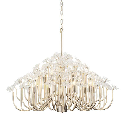 Varaluz Wildflower 15 Light 40" Wide Candle Style Chandelier
