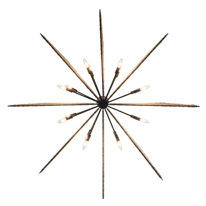 Varaluz Machina 16 Light 48" Wide Abstract Sputnik Chandelier