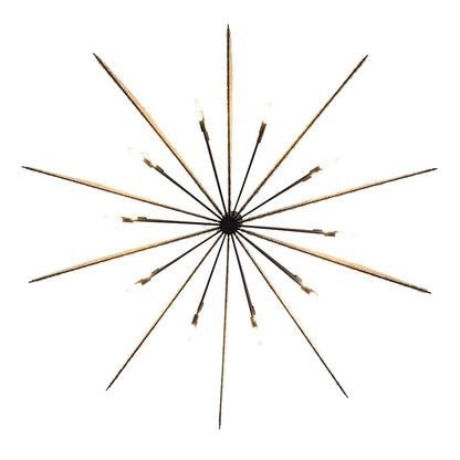 Varaluz Machina 30 Light 73" Wide Abstract Sputnik Chandelier