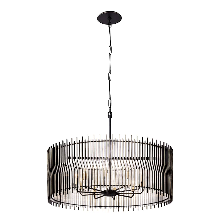 Varaluz Park Row 10 Light 40" Wide Pendant