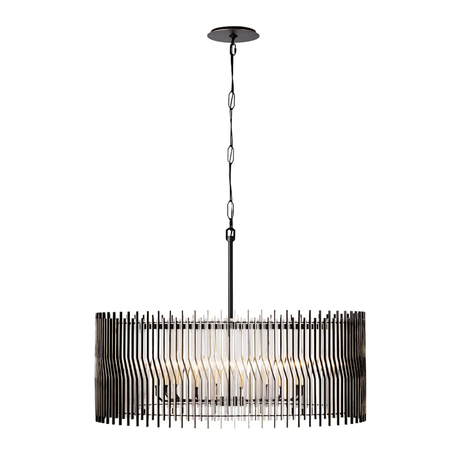 Varaluz Park Row 10 Light 40" Wide Pendant