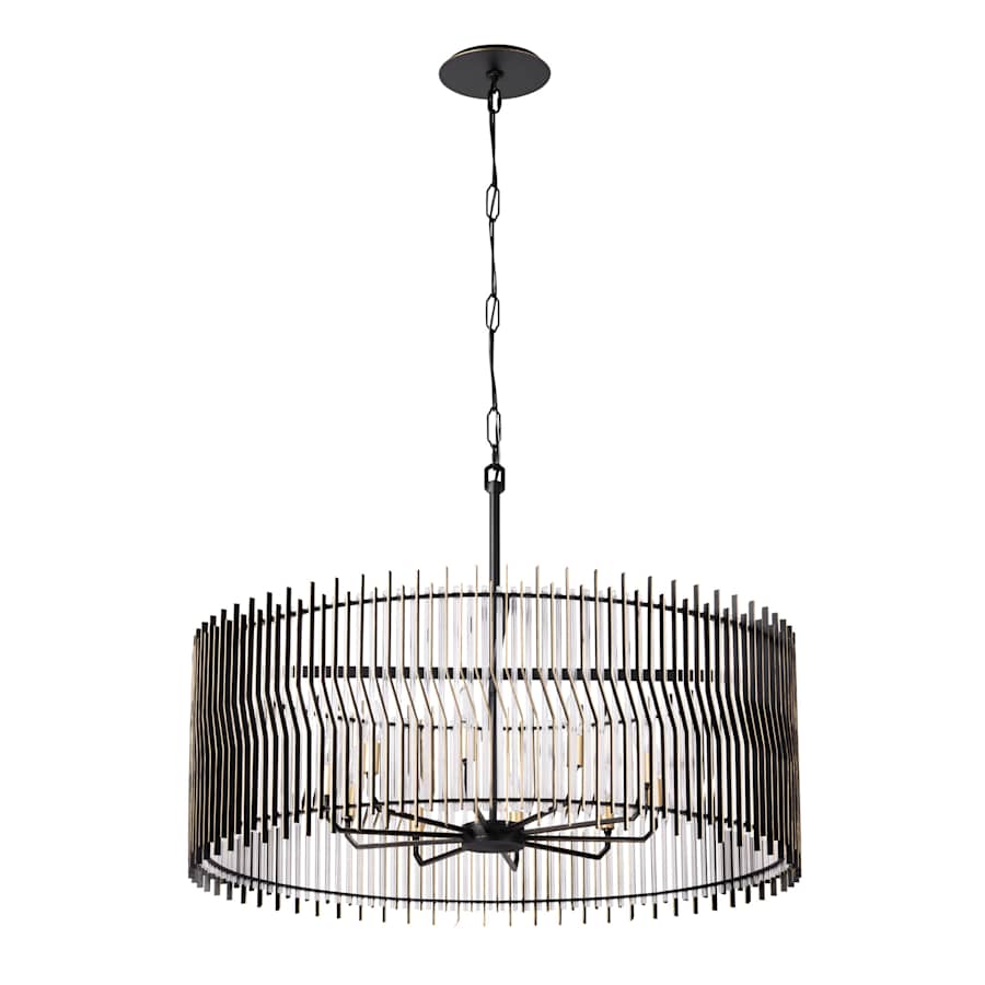 Varaluz Park Row 10 Light 40" Wide Pendant