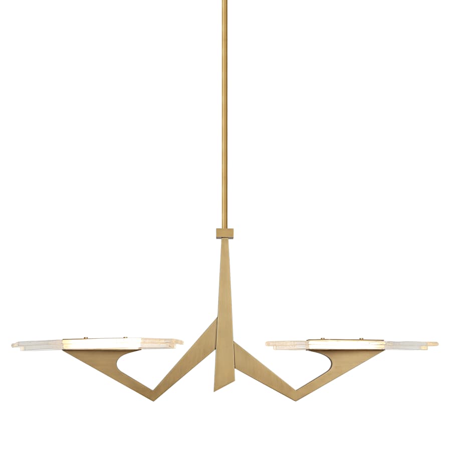Varaluz Down the Wrong Path 60" Wide LED Abstract Pendant