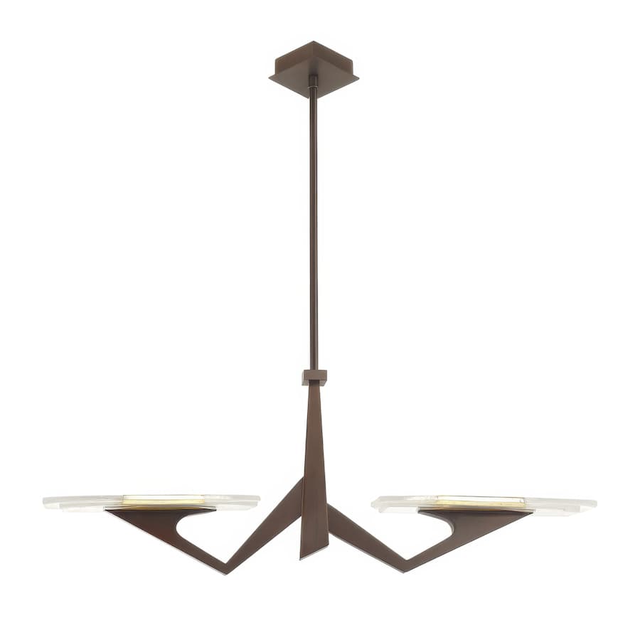Varaluz Down the Wrong Path 60" Wide LED Abstract Pendant