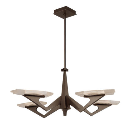 Varaluz Down the Wrong Path 45" Wide LED Abstract Chandelier