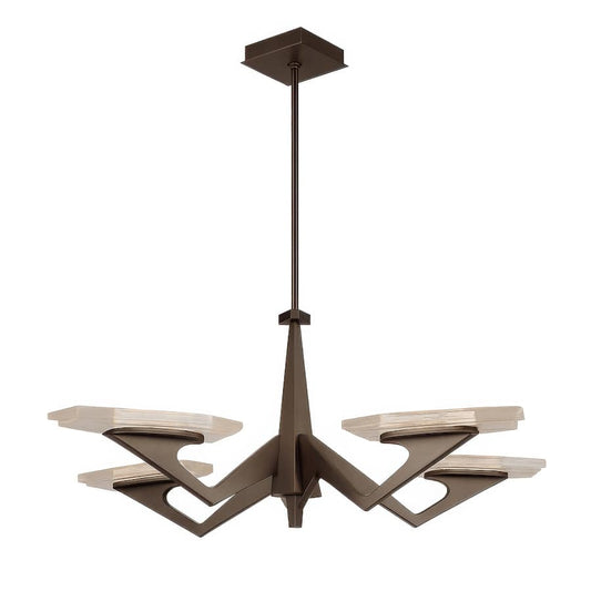 Varaluz Down the Wrong Path 45" Wide LED Abstract Chandelier