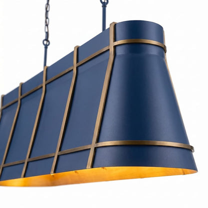 Varaluz Brasserie 5 Light 53" Wide LED Linear Pendant