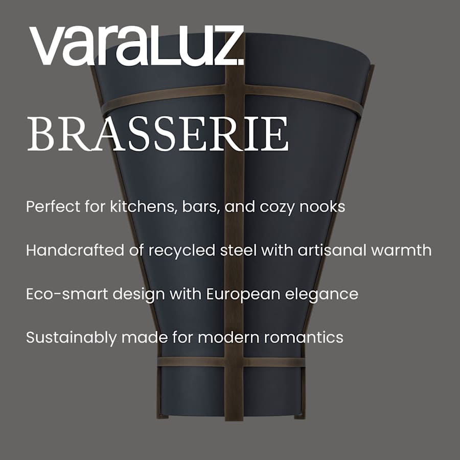 Varaluz Brasserie 6 Light 63" Wide LED Linear Pendant