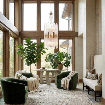 Varaluz Aurora 9 Light 18" Wide Pendant