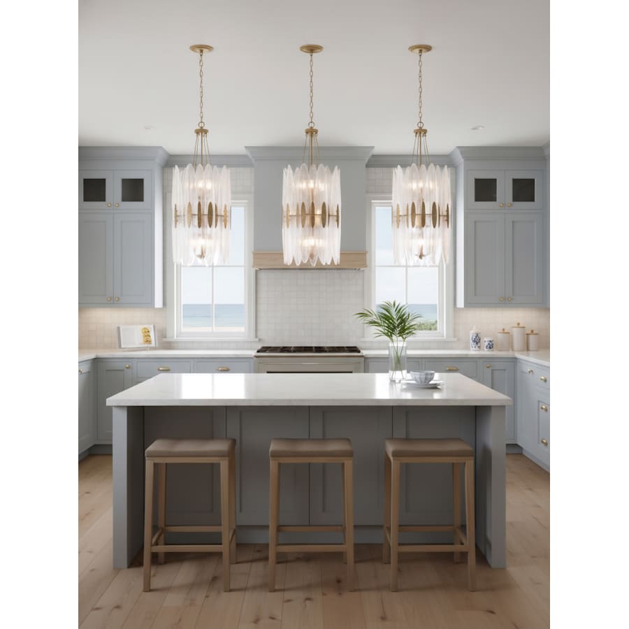 Varaluz Aurora 9 Light 18" Wide Pendant