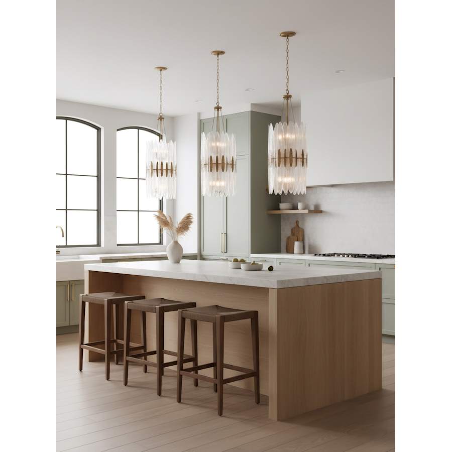 Varaluz Aurora 9 Light 18" Wide Pendant