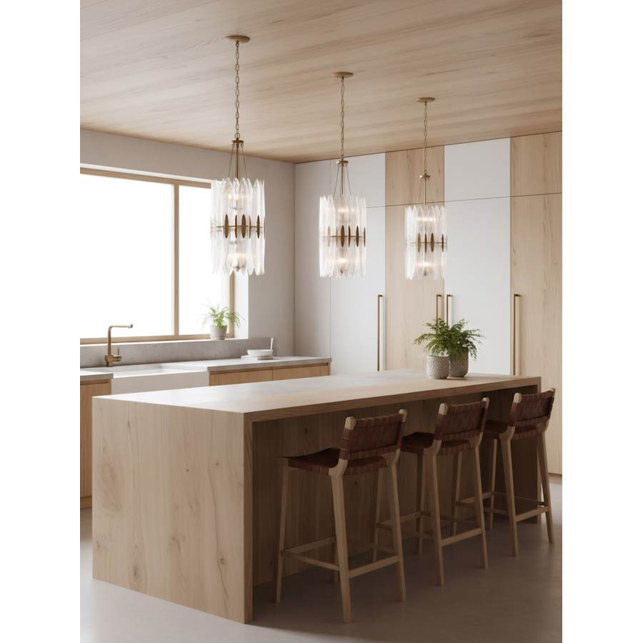 Varaluz Aurora 9 Light 18" Wide Pendant