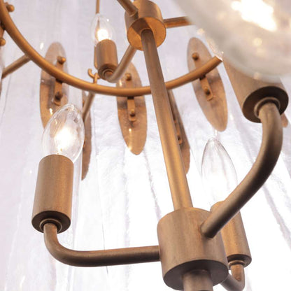 Varaluz Aurora 9 Light 18" Wide Pendant