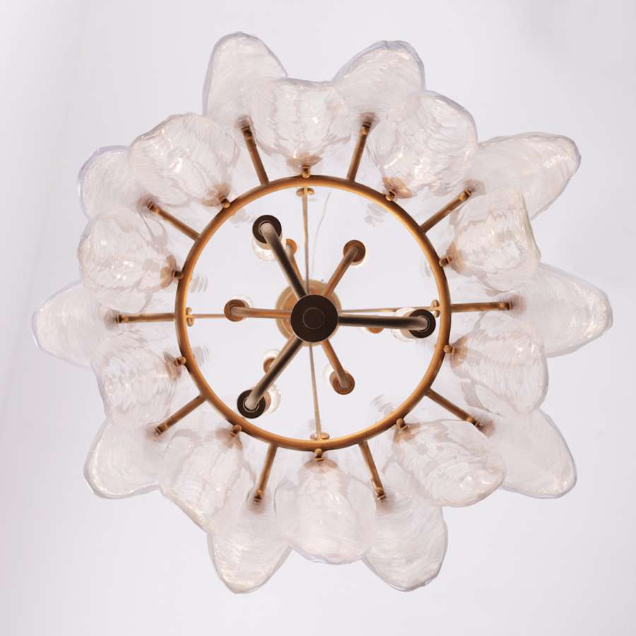 Varaluz Aurora 9 Light 18" Wide Pendant