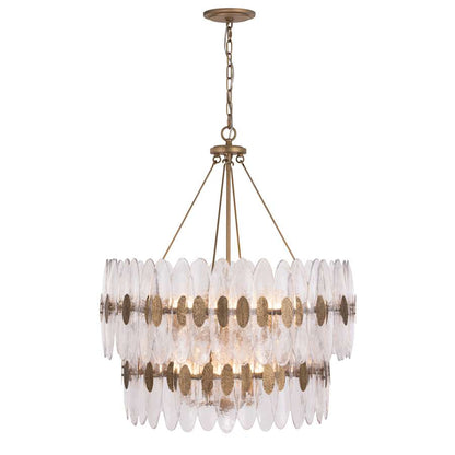 Varaluz Aurora 14 Light 32" Wide Waterfall Chandelier