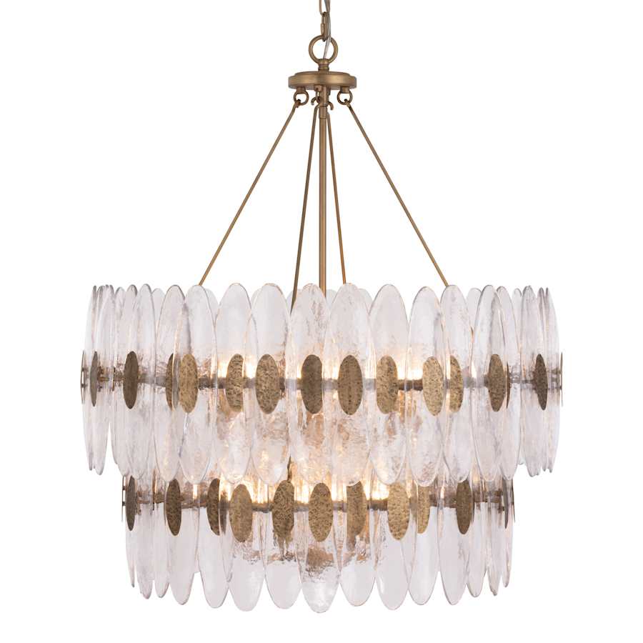 Varaluz Aurora 14 Light 32" Wide Waterfall Chandelier