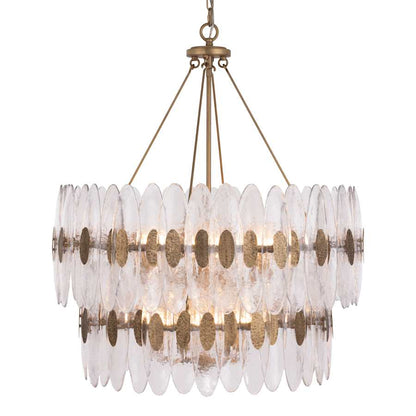 Varaluz Aurora 14 Light 32" Wide Waterfall Chandelier